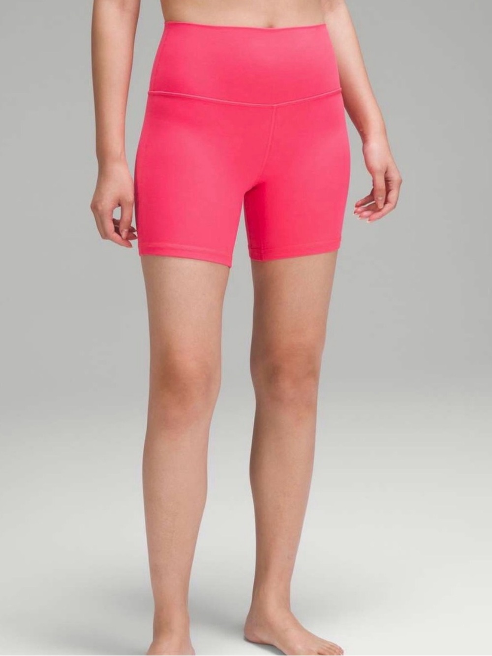 lululemon align shorts 6 inch in color lipgloss